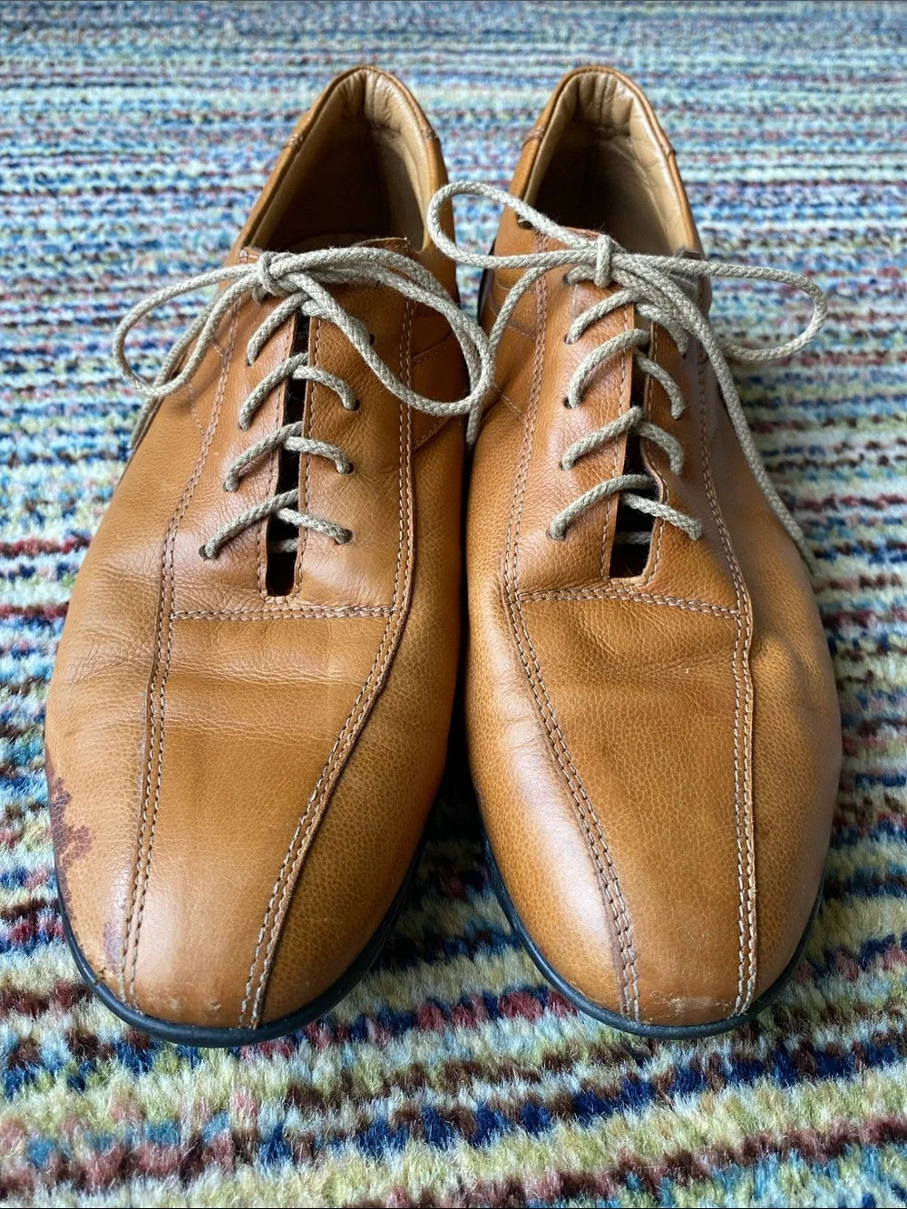 Men’s Brumel Export Italian Leather casual shoes — 🚨Flaws!🚨—project shoes